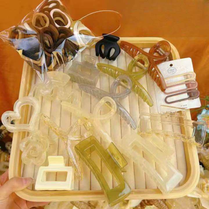 Set kẹp tóc 67 món VIET MART set 67 kẹp tóc càng cua hàn quốc cho nàng