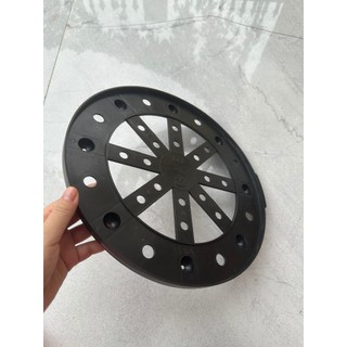 Đế lót bình gas màu đen nhựa nhiệt dẻo bền đẹp chống trầy xước nền