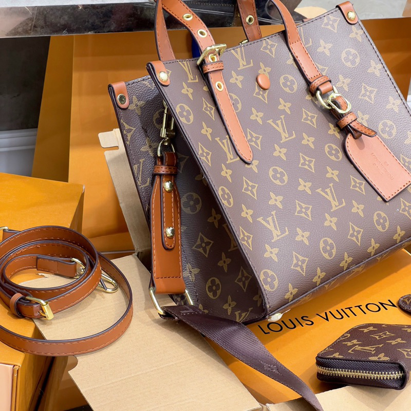 Túi xách l set kèm ví 2 box ảnh thật + video