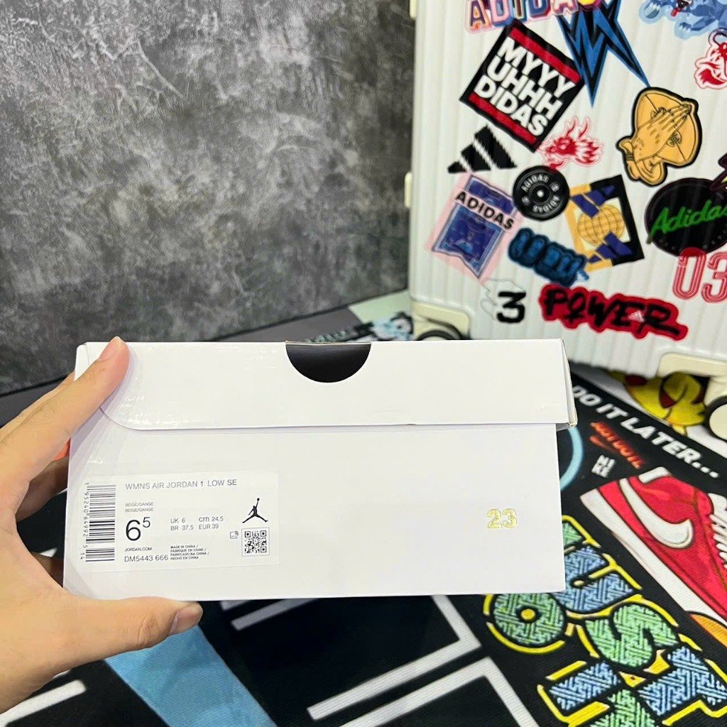 Giày Sneaker Jordam 1 Low Full White, Jordan 1 Triple White SC