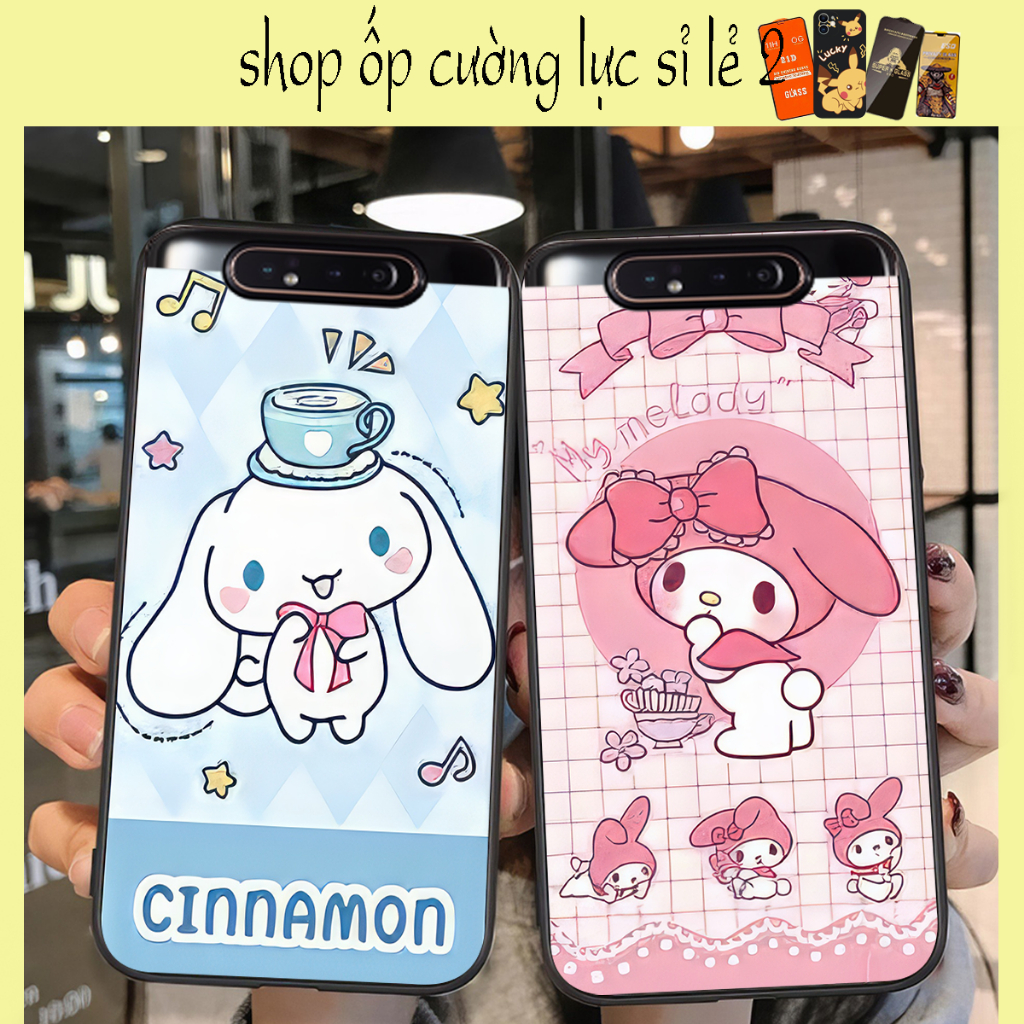 ốp lưng Samsung a80 in hình cinnamon dễ thương