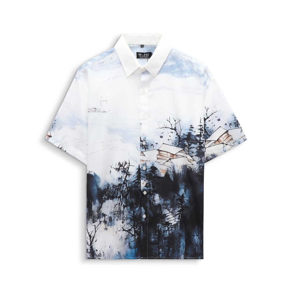 BigSize OverSize - Áo Sơ Mi Nam BB - Boiz Form BigSize 80kg - 130kg - Đồi Thông
