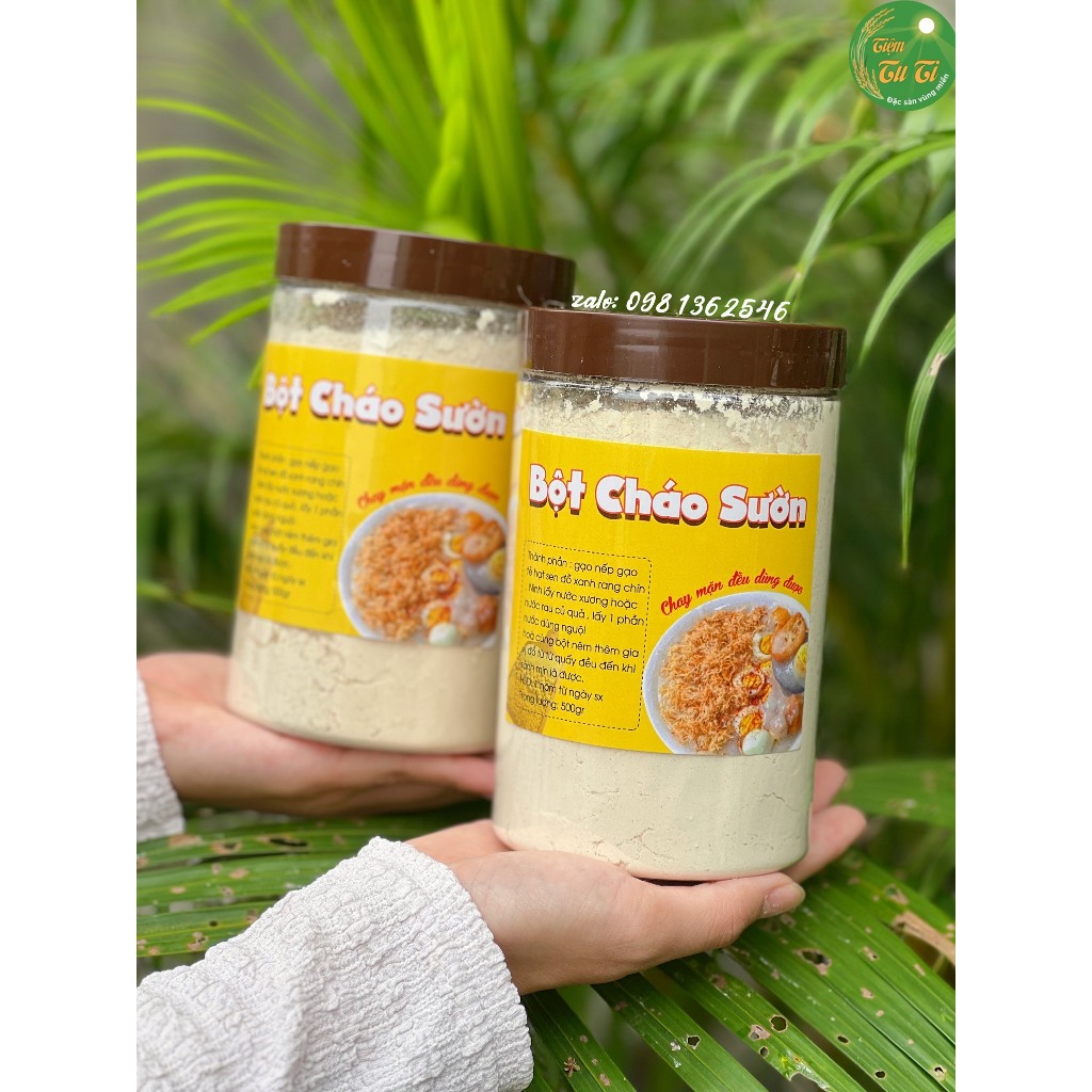 Bột Nấu Cháo Sườn 500g - Mịn Thơm, Nhiều Dưỡng Chất