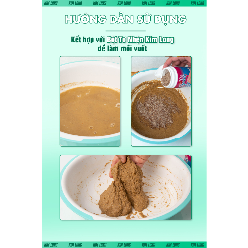 Mồi Câu Diếc Kim Long 250g Câu Cá Diếc, Chép Siêu Nhạy