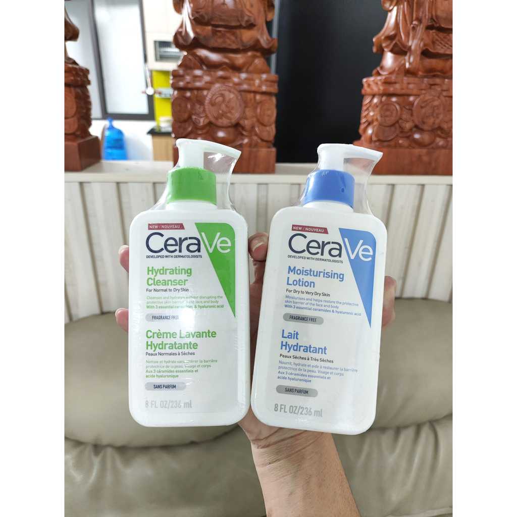 Sữa rửa mặt Cera.Ve 236ml
