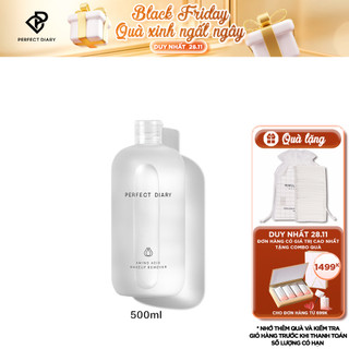 Nước Tẩy Trang Perfect Diary AMINO ACID Làm Sạch Sâu Dịu Nhẹ Giảm Kích Ứng 500ml