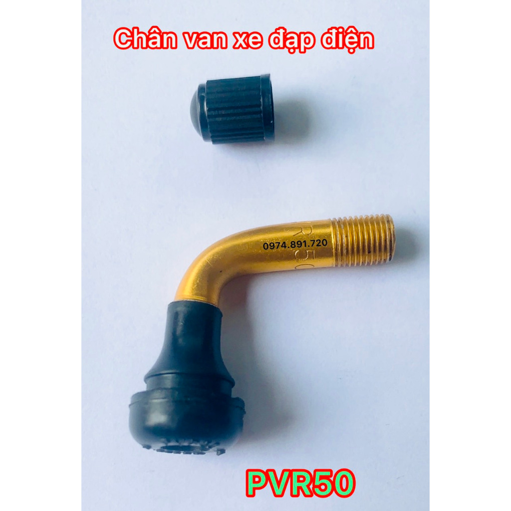 Van vòi vỏ không ruột, Chân van lốp không săm xe máy- xe đạp điện