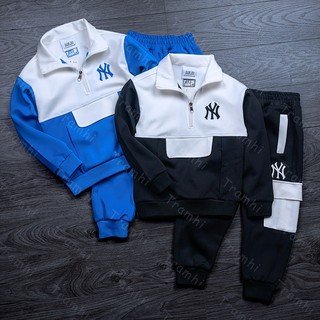 BỘ NỈ POLY NY CHO BÉ