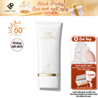 Kem Chống Nắng Dưỡng Ẩm PERFECT DIARY SPF50+ PA+++ dung tích 60ml