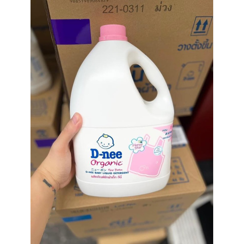 Nước Giặt Quần Áo Em Bé Dnee 3000ml Chính Hãng Đại Thịnh