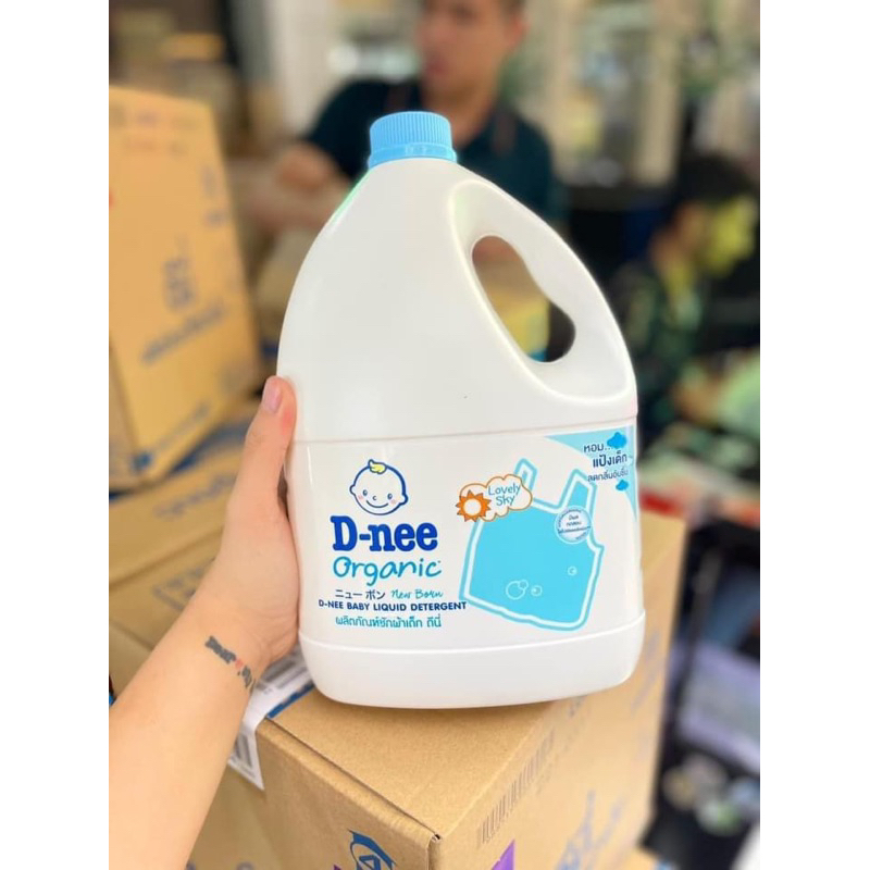 Nước Giặt Quần Áo Em Bé Dnee 3000ml Chính Hãng Đại Thịnh