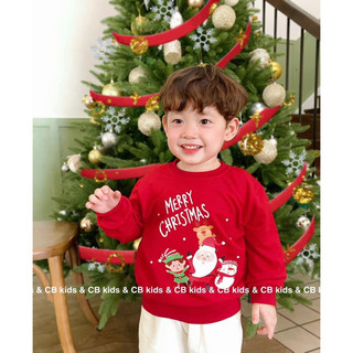 Áo Noel đón giáng sinh an lành dành cho bé trai và bé gái 10-30kg