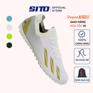 Giày bóng đá MTC Predator Trắng Đồng cỏ nhân tạo thể thao nam chính hãng - MP002