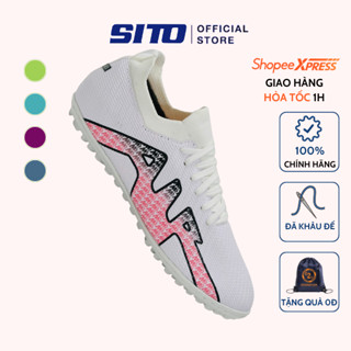 Giày bóng đá MTC Vapor 15 Pro Trắng Hồng cỏ nhân tạo thể thao nam chính hãng - AZ002