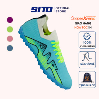 Giày bóng đá MTC Vapor 15 Pro Xanh Ngọc cỏ nhân tạo thể thao nam chính hãng - AZ003