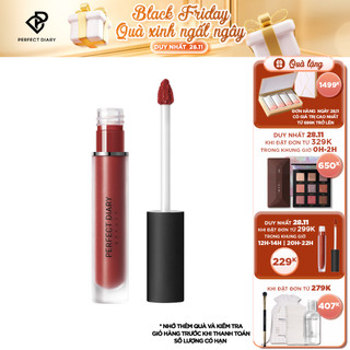 Son Kem Lì Perfect Diary Fog Dreamy Matte Lip Gloss Nhiều Tông Màu Bản Nâng Cấp