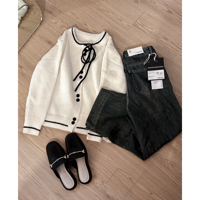 Áo len nơ siêu xinhhh