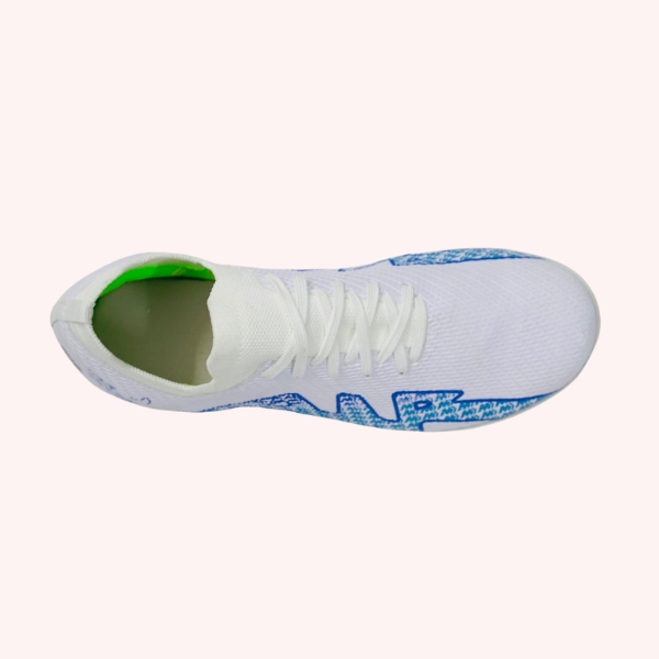 Giày bóng đá MTC Vapor 15 Pro Trắng Xanh cỏ nhân tạo thể thao nam chính hãng - AZ006