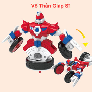 Con quay võ thần giáp sĩ đồ chơi có 4 mẫu giúp bé nâng cao thể chất vui chơi cùng bạn bè