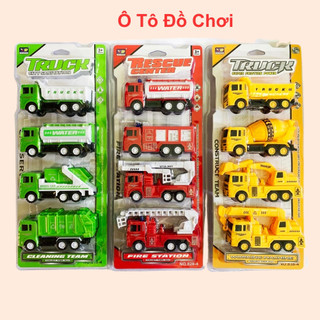 Ô tô đồ chơi xe đồ chơi chạy đà cót có 3 mẫu cho bé lựa chọn chất liệu cao cấp siêu bền