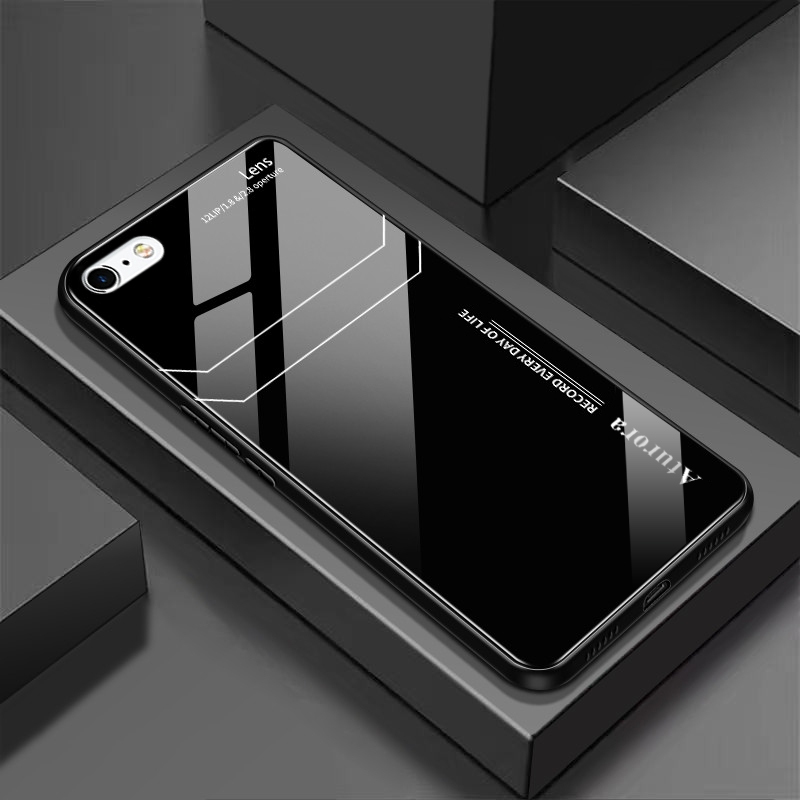 Ốp Lưng Iphone 6, 6s, 6 Plus, 6s Plus Lưng Kính Cường Lực Cao Cấp, Sáng Bóng, Mới Nhất