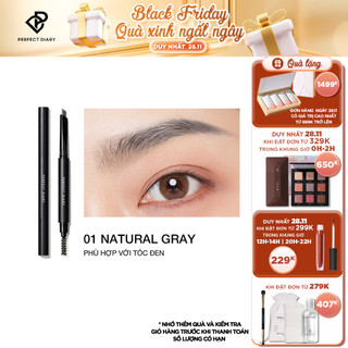 Chì Kẻ Chân Mày Perfect Diary Chống Thấm Nước Nhiều Màu Tùy Chọn 0.28G