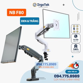 Giá Treo Màn Hình Máy Tính NB F80 17 - 30 Inch / NB G45 22 - 40 Inch - Arm Treo Màn Hình F80 - Gắn Bàn - Xoay 360 Độ