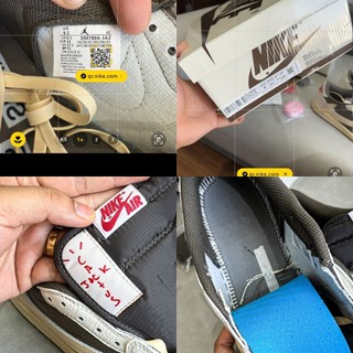 Giày Air Jordan 1 Low Travis Scott Reverse Mocha LikeAuth