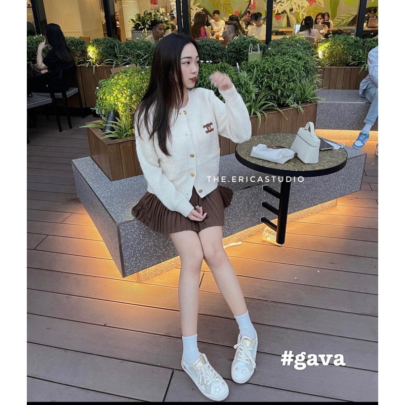 Áo khoác len lông Ce.Line siêu đẹp qcl1