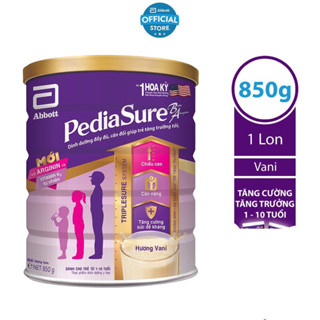 Bộ 2 lon sữa pediasure 800g/ 850g hương vani