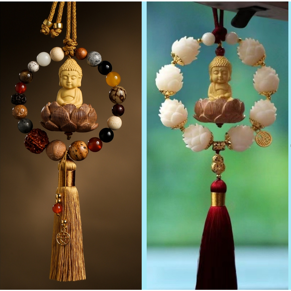 Khánh Treo Xe Trang Trí Ô Tô, Bàn Làm Việc, Khánh  Liên Trang Trí Xe Hơi, Dây Treo Trang Trí