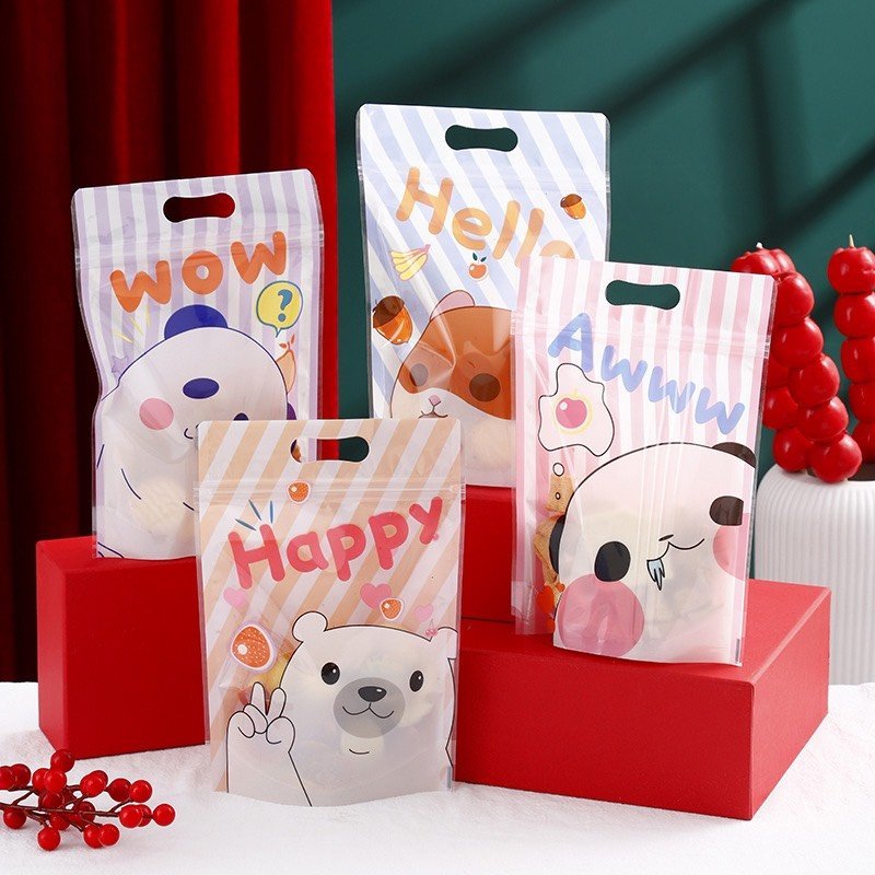Túi Đựng Kẹo Mẫu Gấu Wow (15x23.5cm)