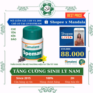 Himalaya Speman Viên uống tăng cường sinh lý nam giới - MandalaShop
