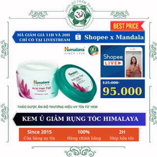 Kem ủ chống rụng tóc Himalaya - Antin Hair Fall Cream