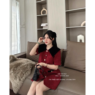 Váy dạ nhung tuyết