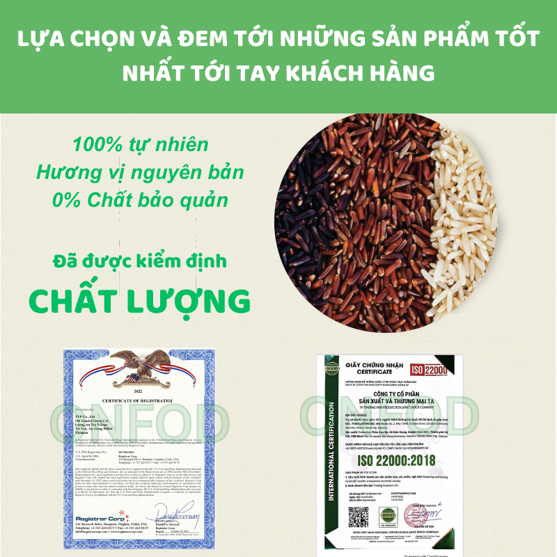 Gạo lứt đen dẻo điện biên, gạo lức huyết rồng, gạo st25, gạo nương tím tây bắc ONFOD giảm cân eat clean