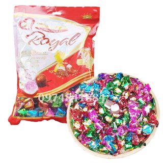 Túi 1kg socola hoa hồng xoắn