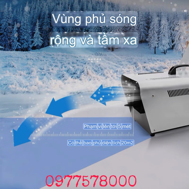 Máy phun tuyết 1500w