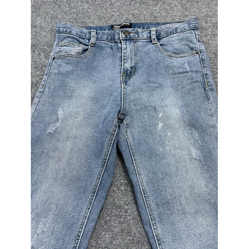 Quần jean nữ lưng cao size M mới 98% - thanh lý pass quần 2hand
