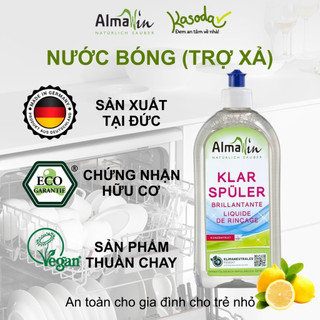 Nước làm bóng Almawin dùng cho máy rửa chén bát máy rửa chén chai 500ml