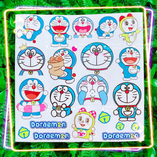 ☘️Decal dán trang trí tủ kính, bình ly cốc chai lọ Kuromi, Cinnamoroll, gấu dâu Lotso, Hello Kitty, Doraemon Doremon