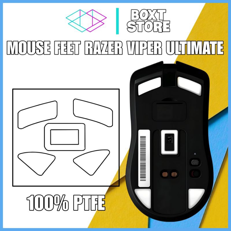 Mouse Feet PTFE WHITE ICE Cho Chuột Razer Viper Ultimate