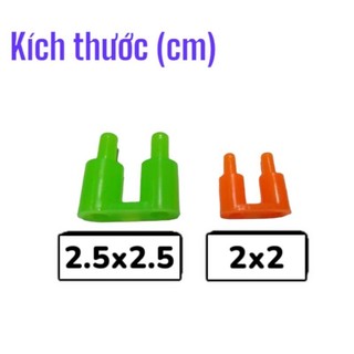 [100g khoảng 50 cái lớn / 130 cái nhỏ] Đồ chơi nút lắp ráp tạo hình size lớn