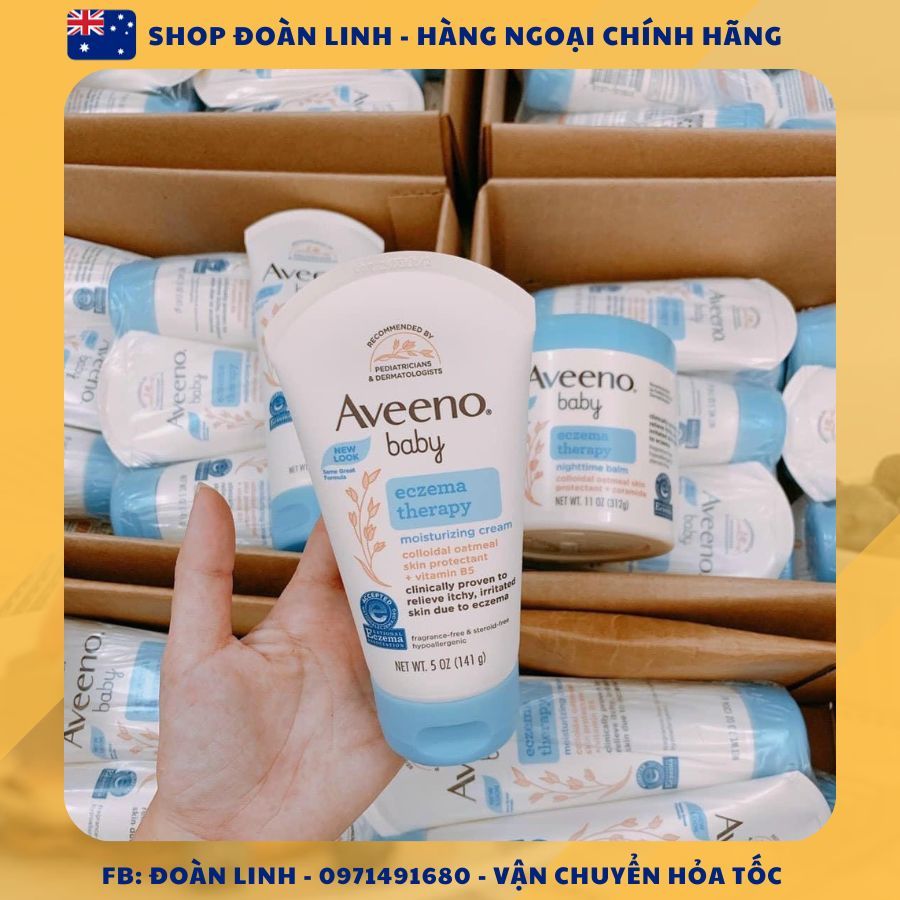 Kem dưỡng da Aveeno Baby cho bé từ sơ sinh, Hàng chuẩn, Kem dưỡng ẩm Aveeno Baby