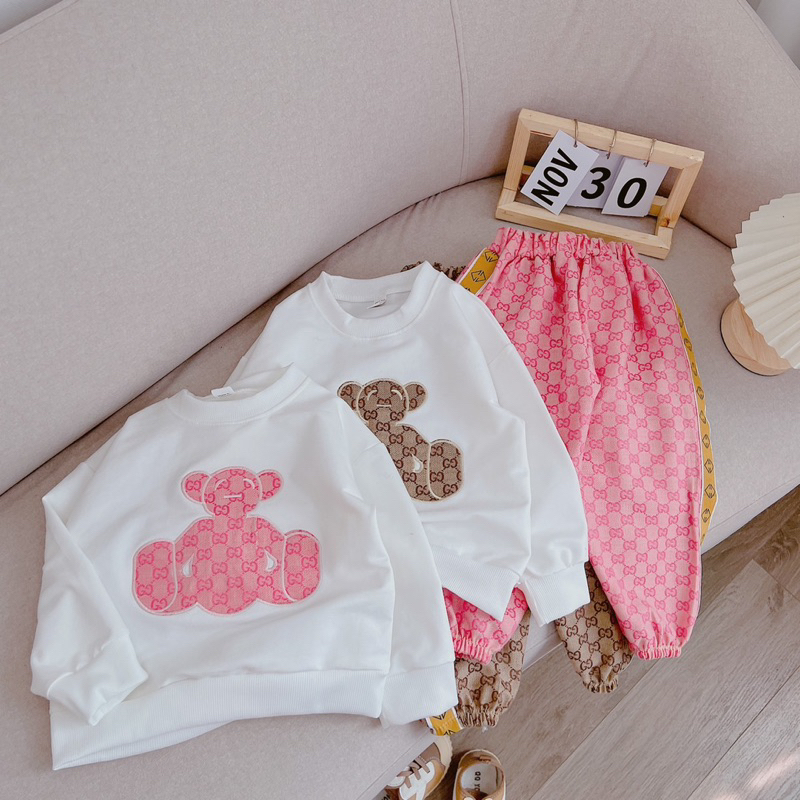 Bộ GG cùng màu quần cho bé 19-30kg