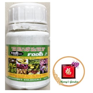 Roots 2 phân bón lá hữu cơ & sinh học - #490a# 60ml