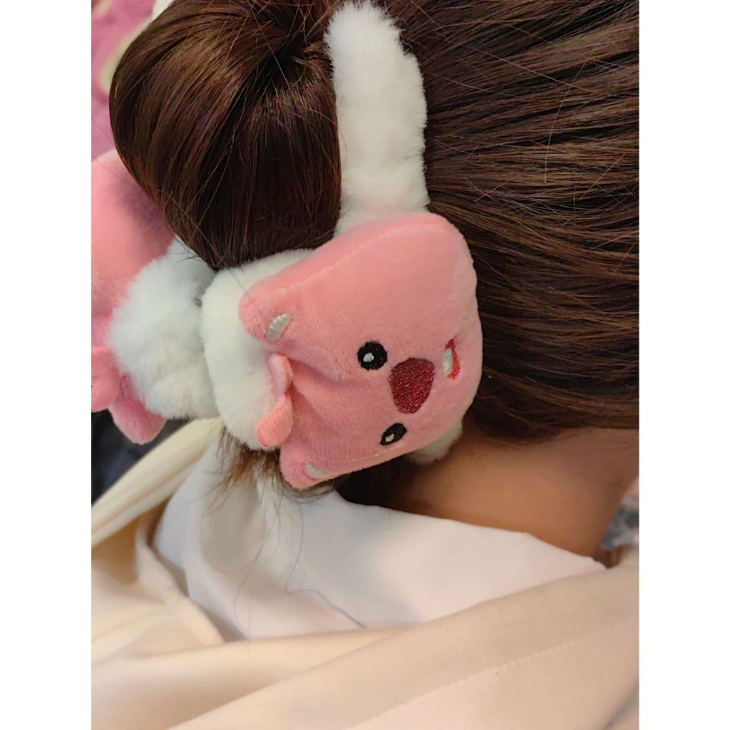 Kẹp Tóc Hoạt Hình Nhồi Bông Loopy Đáng Yêu Dành Cho Nữ 2023