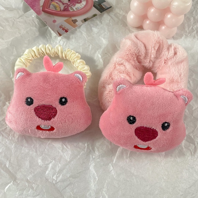 Kẹp Tóc Hoạt Hình Nhồi Bông Loopy Đáng Yêu Dành Cho Nữ 2023