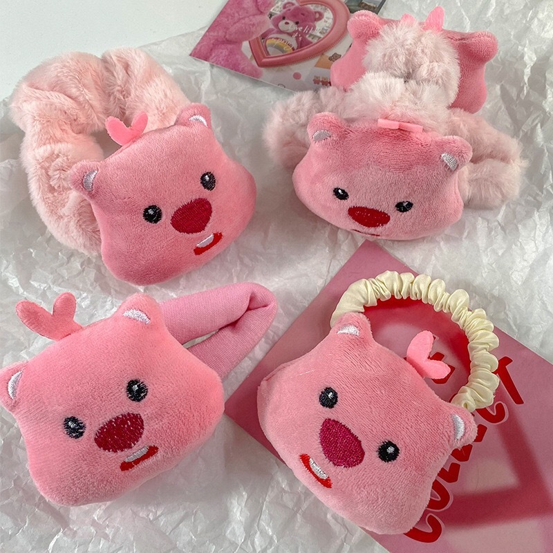 Kẹp Tóc Hoạt Hình Nhồi Bông Loopy Đáng Yêu Dành Cho Nữ 2023