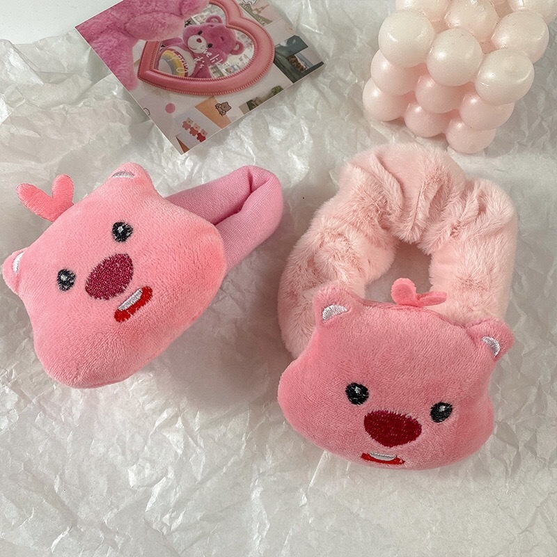 Kẹp Tóc Hoạt Hình Nhồi Bông Loopy Đáng Yêu Dành Cho Nữ 2023